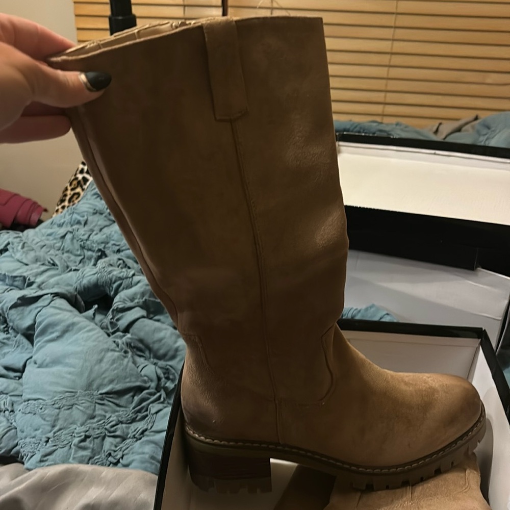 Pierre dumas boots taupe